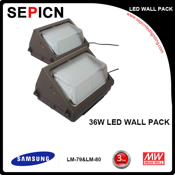 60wledウォールパックライト、 30w/50w/80w/120w壁パック-LEDの屋外の壁はつく問屋・仕入れ・卸・卸売り