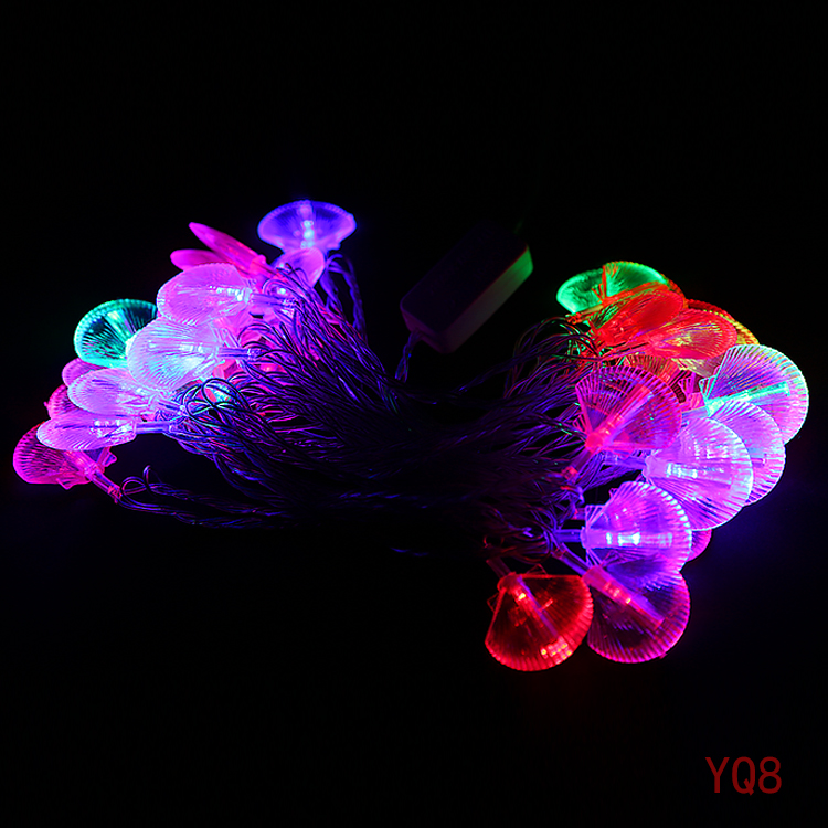 YQ8美しい扇形のledクリスマスライト卸売-パーティー、祭り用照明問屋・仕入れ・卸・卸売り