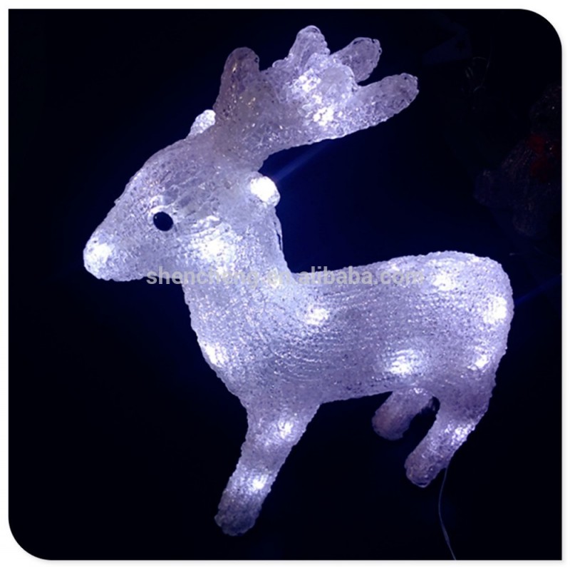 クリスマスライト3d鹿ledモチーフライト休日の装飾屋外ライト-パーティー、祭り用照明問屋・仕入れ・卸・卸売り