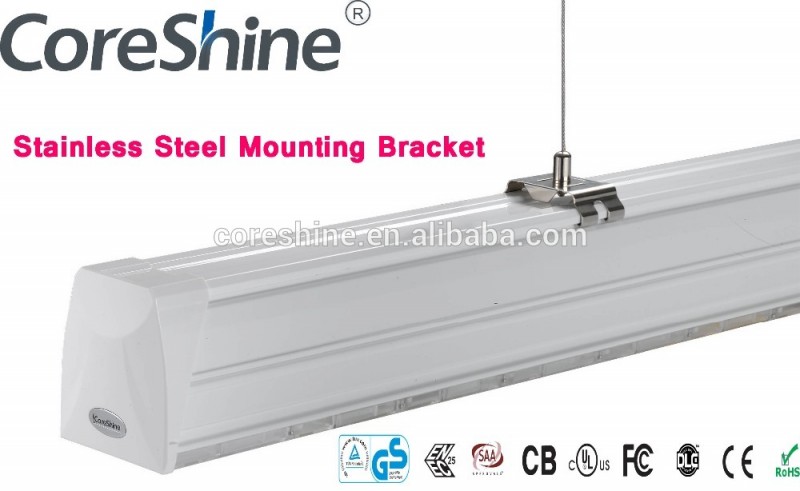 4.5 メートル 120 ワット リンク可能ペンダント led リニア チューブ ライト付き デイライト と モー ション センサー リニア照明器具-問屋・仕入れ・卸・卸売り