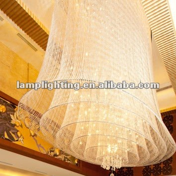 guzhen照明プロジェクトのロビーホテル透明シャンデリアクリスタルストリング-シャンデリア、ペンダントライト問屋・仕入れ・卸・卸売り