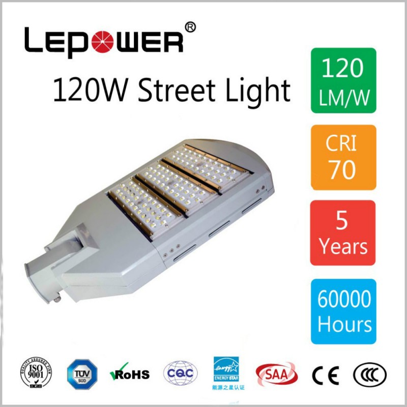 最も明るいled街路灯120w201515000lm5000k70cri50000時間-LEDの街灯問屋・仕入れ・卸・卸売り