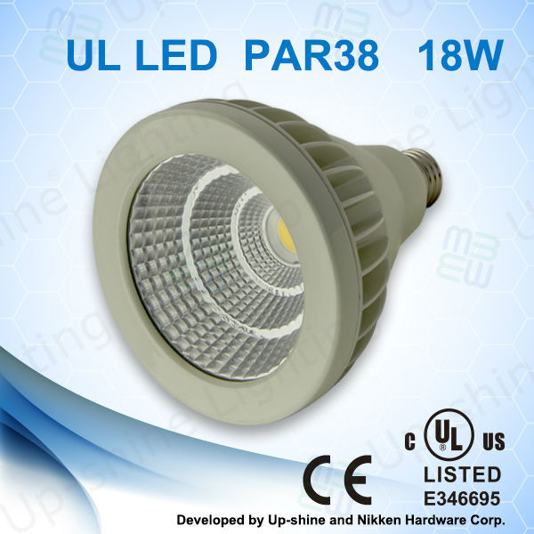 住宅商業ランプled par38ランプulは5年保証18ワットcob ledパー照明-LEDは洗濯機を囲む問屋・仕入れ・卸・卸売り
