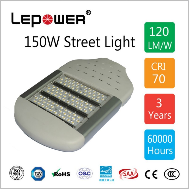 モジュラーled街路灯150w18000lm屋外の街路照明のための自然な白/高速道路の照明-LEDの街灯問屋・仕入れ・卸・卸売り