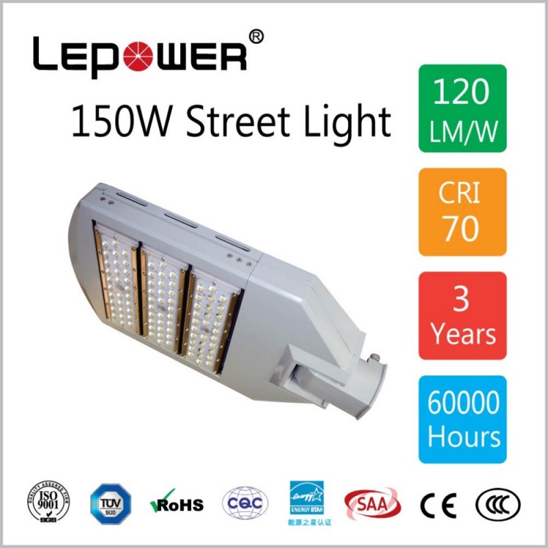 150ワット屋外街路灯bridgeluxのledチップ120lm/w微積分光学レンズ-問屋・仕入れ・卸・卸売り