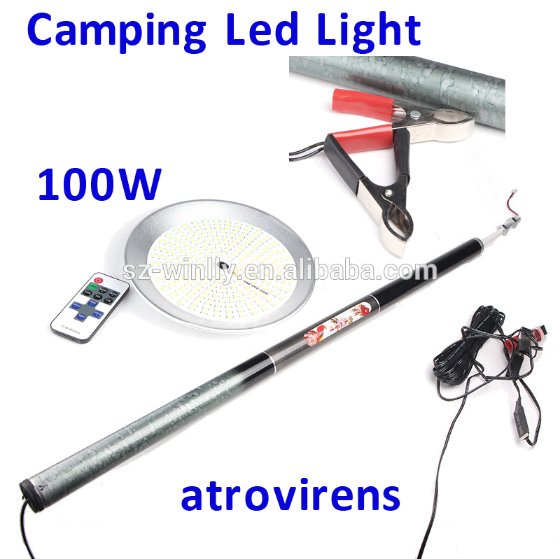 新しい4.6メートル5.4メートル100ワットキャンプledライト付き高品質熱い販売-キャンプ用ライト問屋・仕入れ・卸・卸売り