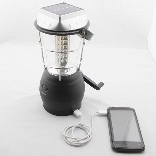 携帯電話の充電器付きソーラーランタン、 ポータブルusb手動クランクのダイナモソーラーled再充電可能な小型usb36ledソーラーランタン-キャンプ用ライト問屋・仕入れ・卸・卸売り