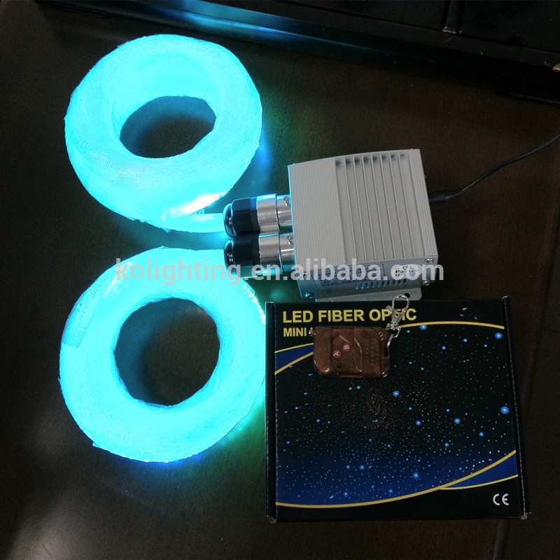 装飾的な天井光ファイバーledrgb用のコネクタを持つ光源星天2天井のホームライト-繊維光学ライト問屋・仕入れ・卸・卸売り
