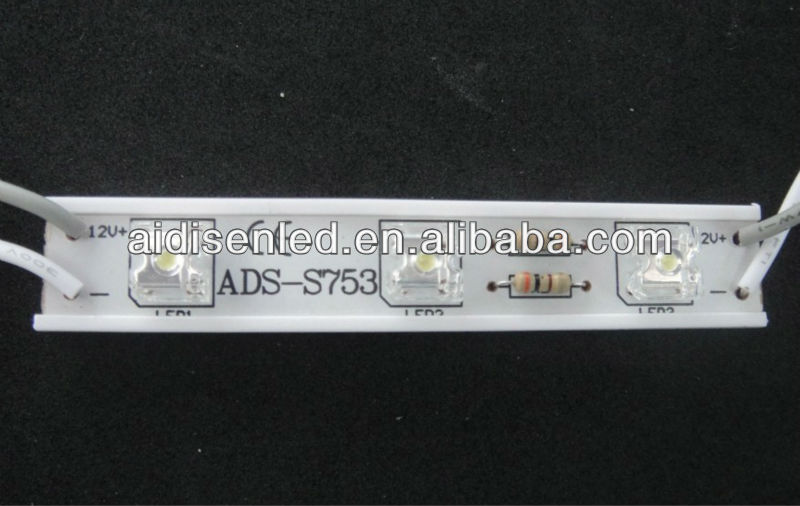 防水赤スーパーフラックス led チャンネル文字モジュール (dc12v 、 0.24 ワット)-広告はつく問屋・仕入れ・卸・卸売り