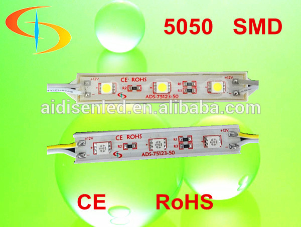 熱い販売の3チップsmd5050はモジュールを導いた。 超高輝度バックライトledモジュールads-75123-広告はつく問屋・仕入れ・卸・卸売り