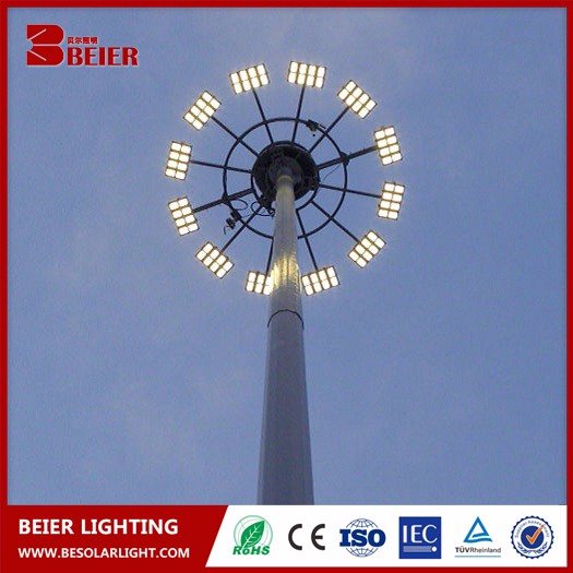ハイパワーledフラッド30m高マストの照明空港高速道路広場照明システム-高いマストはつく問屋・仕入れ・卸・卸売り