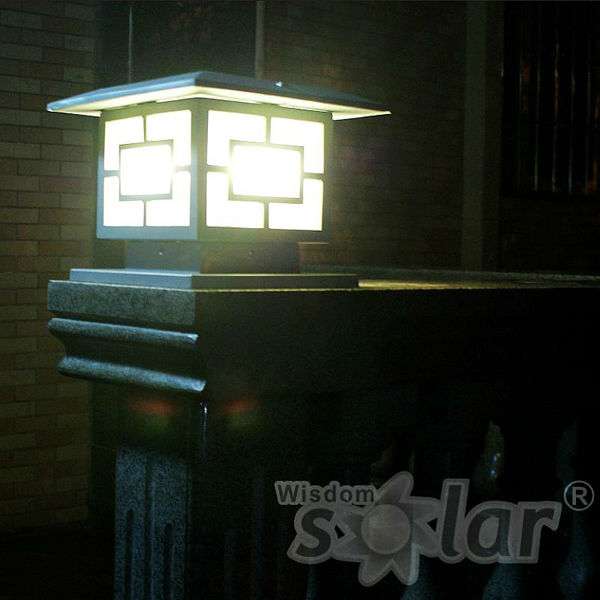 Celed屋外柱用太陽光発電照明ランプ( jr- 3018)-柱はつく問屋・仕入れ・卸・卸売り