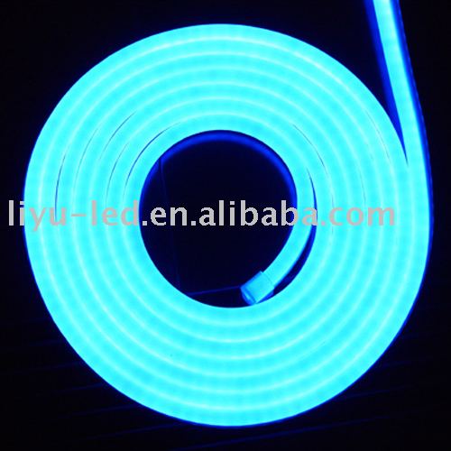 上海liyu's超高輝度ledフレキシブルネオンライトブルー色、 #ly- cl- 240v- eb-ネオン管問屋・仕入れ・卸・卸売り