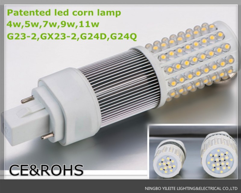 特許取得済みgx24q-3cerohs指令ledのトウモロコシライトsaa承認された-LEDの球根ライト問屋・仕入れ・卸・卸売り