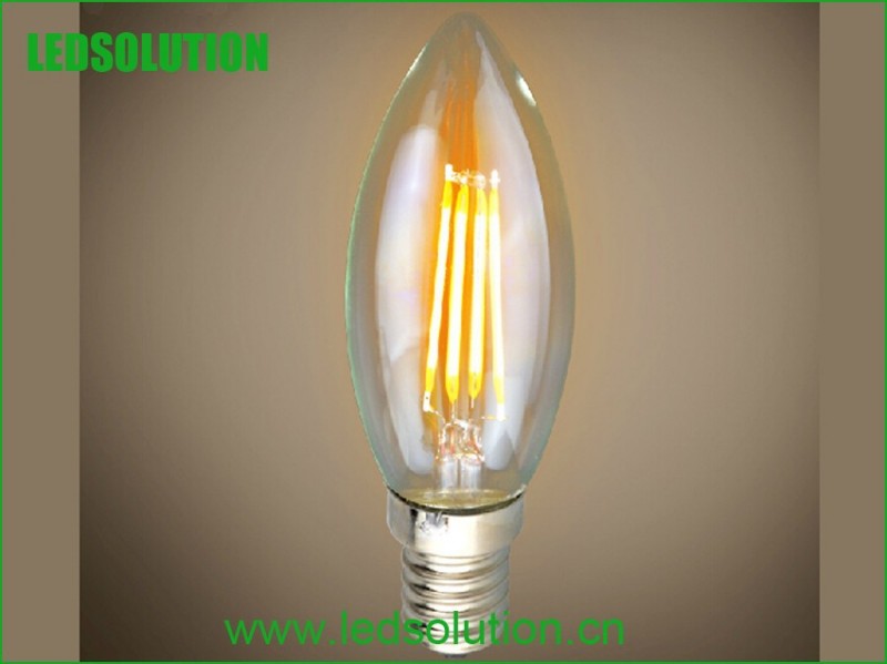 ホットな新製品のための6w2014年e14b22360度フィラメント電球調光対応led/ledキャンドル電球の光cerohs指令tuv-LEDの球根ライト問屋・仕入れ・卸・卸売り