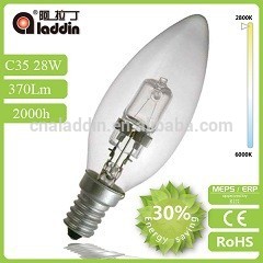エコ- ハロゲン電球c352000he14base28ワットcerohs指令とerp-ハロゲン電球問屋・仕入れ・卸・卸売り