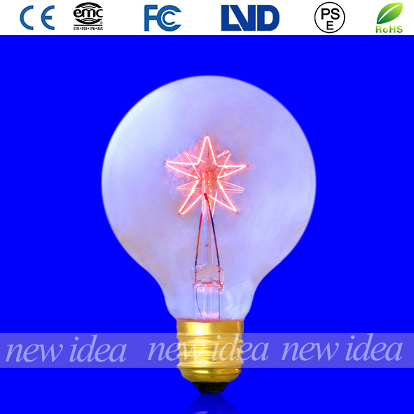 ヴィンテージをクリア電球、 装飾的なグローバル電球g8025w/40w/60w-白熱電球問屋・仕入れ・卸・卸売り