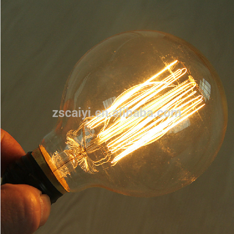 ヴィンテージエジソン琥珀色g95e27220ve10電球-白熱電球問屋・仕入れ・卸・卸売り