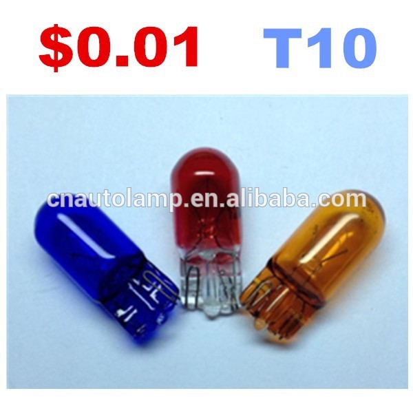 T10オート電球12v1.2w/1.7ワットを導いた/2w/3w/5w-ハロゲン電球問屋・仕入れ・卸・卸売り