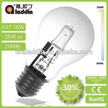 ドアの外にledライトの装飾ランプハロゲン電球a55e1420we27省エネ電球を節約-ハロゲン電球問屋・仕入れ・卸・卸売り