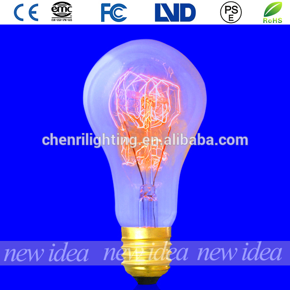 アンティーク中国の製造元エジソン電球、 透明なガラスの電球a2125w/40w/60w卸売-白熱電球問屋・仕入れ・卸・卸売り