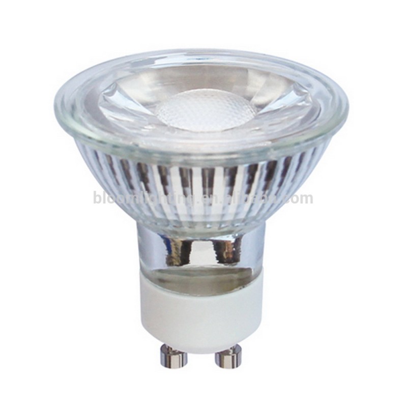 Gu10 cob led電球ガラスボディビーム角38-ハロゲン電球問屋・仕入れ・卸・卸売り