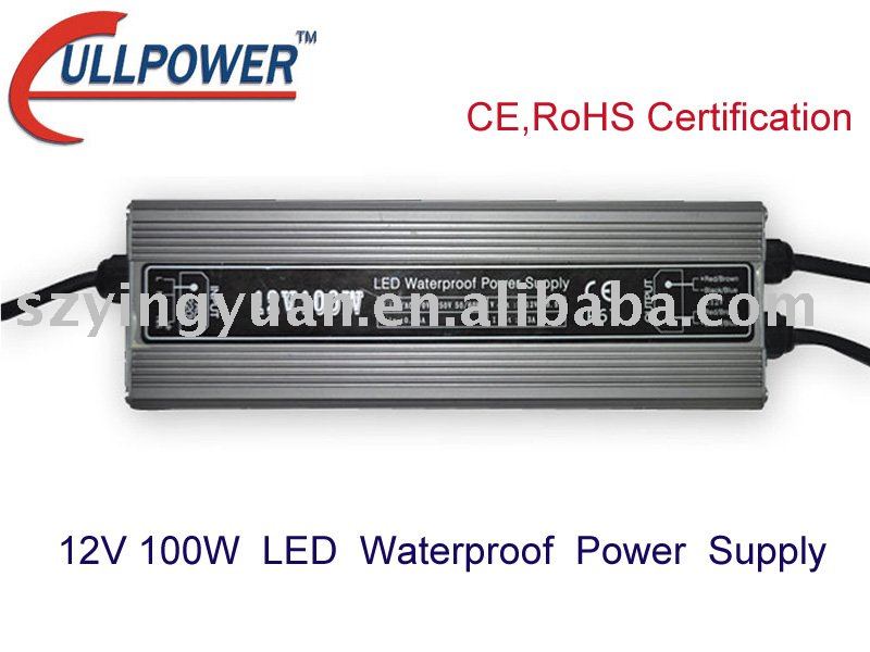 率いる防水電源12v100wledライト用-変圧器問屋・仕入れ・卸・卸売り