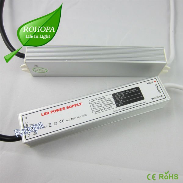 Ac100-250v led電源ledトランス30ワット出力12ボルト2.5a-変圧器問屋・仕入れ・卸・卸売り