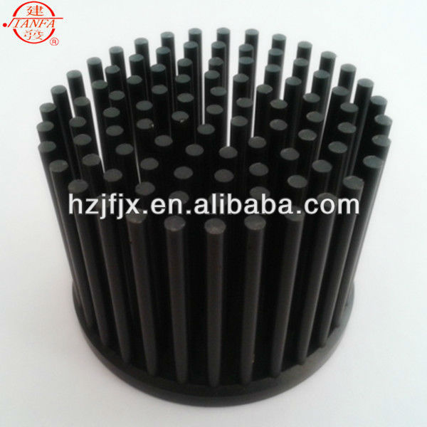 2013熱い販売! ラウンドピンdiameter80mm鍛造アルミフィンのヒートシンク-脱熱器問屋・仕入れ・卸・卸売り