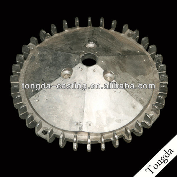 押し出されたラウンドライトヒートシンク/円形のアルミダイキャストラジエーター/oem-脱熱器問屋・仕入れ・卸・卸売り