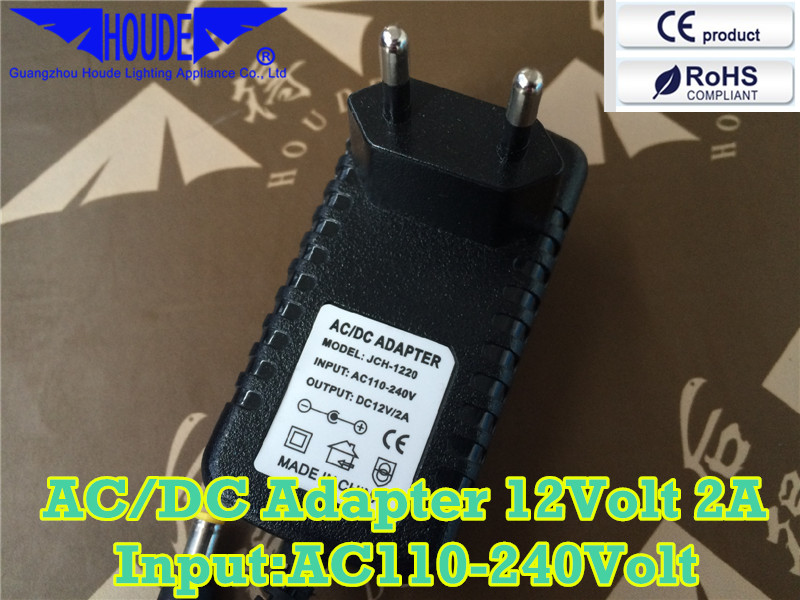 Acdc アダプター 2a で ku au eu プラグ用led ストリップ 12 volt ce rohs-問屋・仕入れ・卸・卸売り