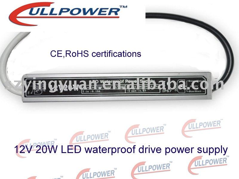 LEDのLEDライトのための防水電源12V20W-変圧器問屋・仕入れ・卸・卸売り