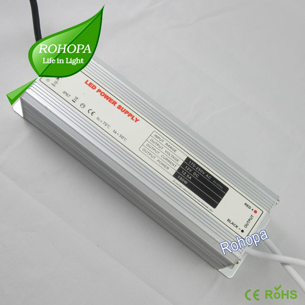 AC100-250入力150ワットled dc電源防水中国製-変圧器問屋・仕入れ・卸・卸売り