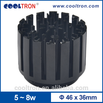 Cooltron冷間鍛造アルミ ダウン ヒートシンク用5 〜 8 ワット 46 × 36 ミリメートル-問屋・仕入れ・卸・卸売り