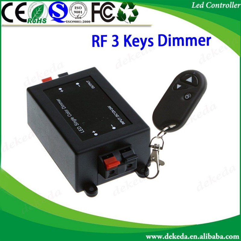 rfワイヤレスrf3キーled調光器直流12ボルトled調光器-調光器問屋・仕入れ・卸・卸売り