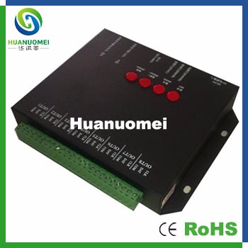 8000c sdカードledピクセルコントローラ調光器; 8ports * 1024ピクセル、最大8192ピクセル;サポートws2801、lpd6803、ws2811、TM1809etc。dc5v入力-調光器問屋・仕入れ・卸・卸売り