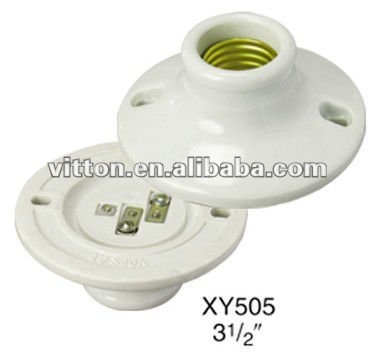 工場出荷時の価格e27磁器ランプホルダー/ランプソケット-ランプホルダー、ベース問屋・仕入れ・卸・卸売り