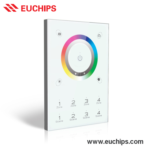 購入卸売から中国5vdc 16 チャンネル 4領域4 シーン調光可能dmx壁掛け rgb led タッチコントローラ-問屋・仕入れ・卸・卸売り