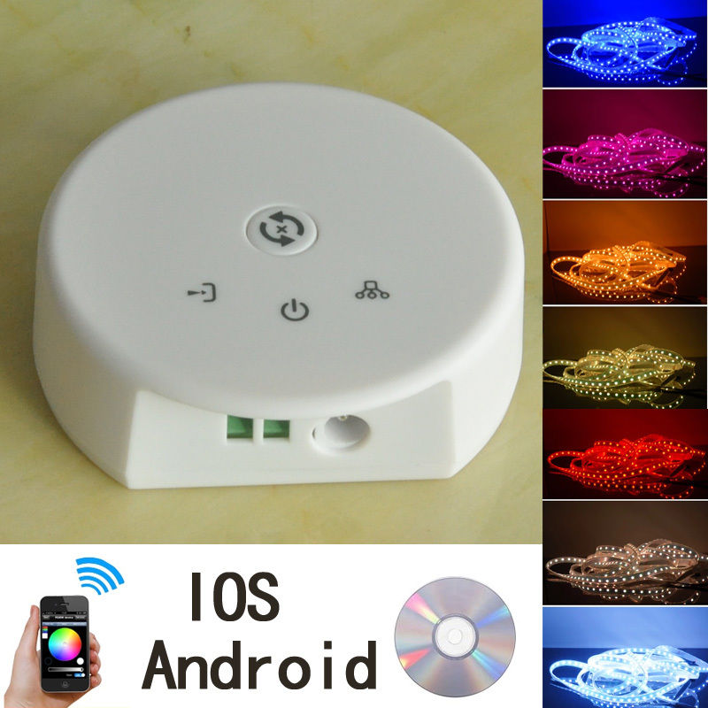 12 ボルト led ライト コントローラ単色ディマー cct rgb rgbw +暖かい白+ クールホワイト bluetooth wifi led ライト ストロボ コントローラ 12 ボルト-調光器問屋・仕入れ・卸・卸売り