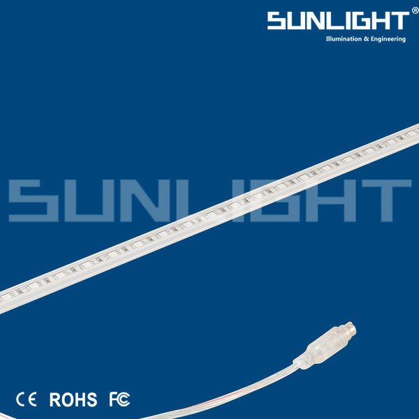 高輝度、 堅いストリップ防水505060leds/mu、 単一色-景色ランプ問屋・仕入れ・卸・卸売り