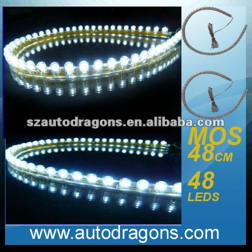 ポリ塩化ビニールMOS 48 CM 48LEDs車のトラック12V適用範囲が広いLEDのネオン滑走路端燈-景色ランプ問屋・仕入れ・卸・卸売り