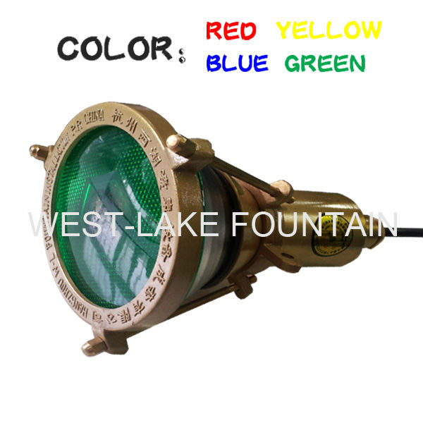 輸入電球ランプ銅の噴水赤の用途、 黄色、 青と緑の4色選択のための-景色ランプ問屋・仕入れ・卸・卸売り