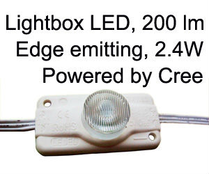ライトボックスのためのクリー族ledが点灯、 ワット12v2.8240lm、 防水ip65、 時間' 35000寿命-景色ランプ問屋・仕入れ・卸・卸売り