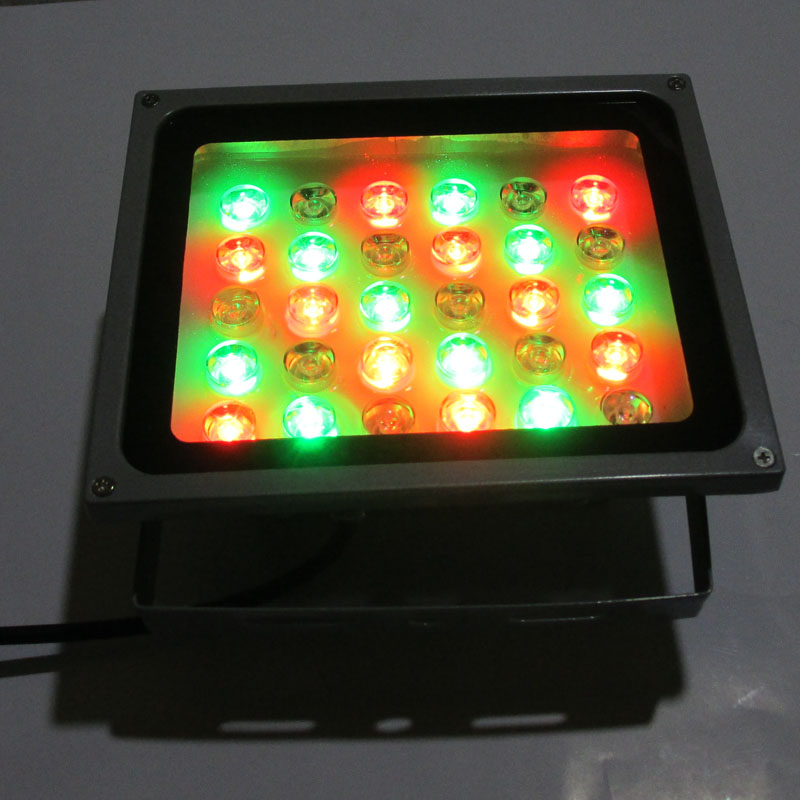 Ip67 30*1 ワット rgb led フラッドライト ac85-265v 12-24 ボルト rf制御-洪水ライト問屋・仕入れ・卸・卸売り