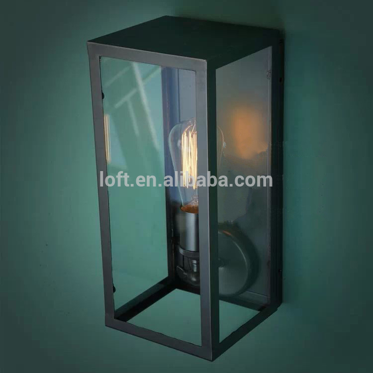屋外の防水灯鉄ビンテージ工業材料と壁の光庭のためのエジソン電球-屋外用ウォールランプ問屋・仕入れ・卸・卸売り