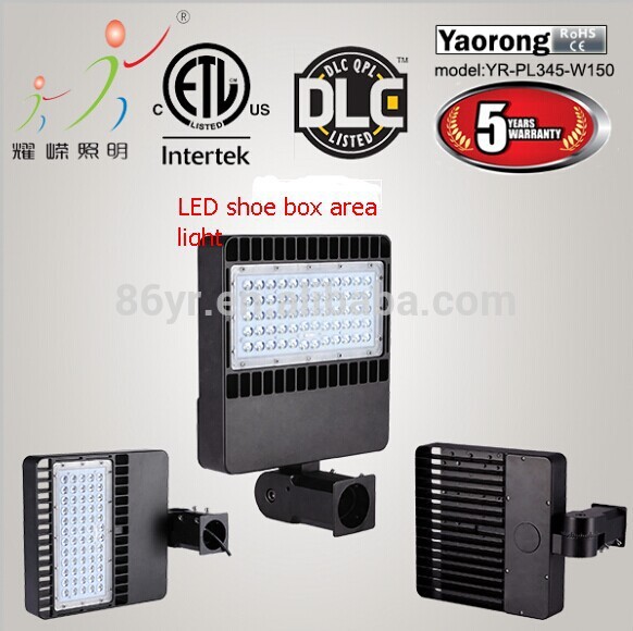 工場直接販売etl ul dlcが承認led駐車場ライト靴箱24ワット- 300ワット90-277VAC ip65-街路灯問屋・仕入れ・卸・卸売り