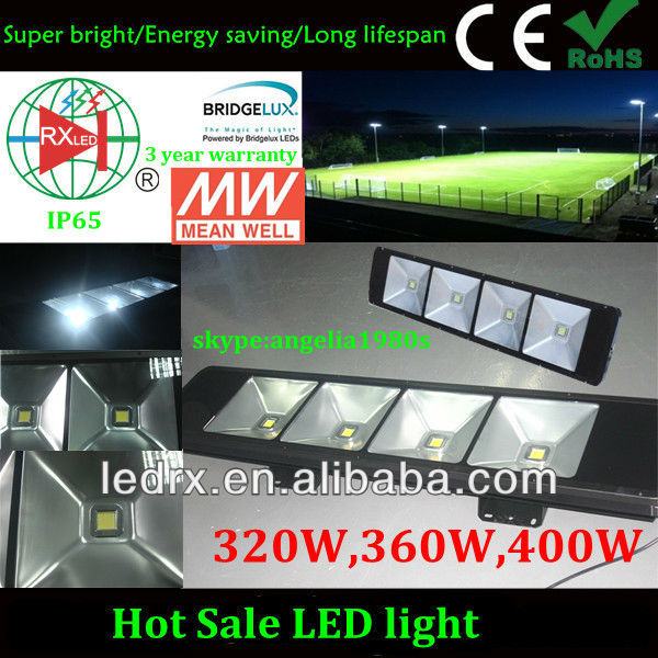 Bridgeluxのled ul meanwellドライバledバスケットボール屋外ライト400ワット高liumin ledフラッドライト-街路灯問屋・仕入れ・卸・卸売り