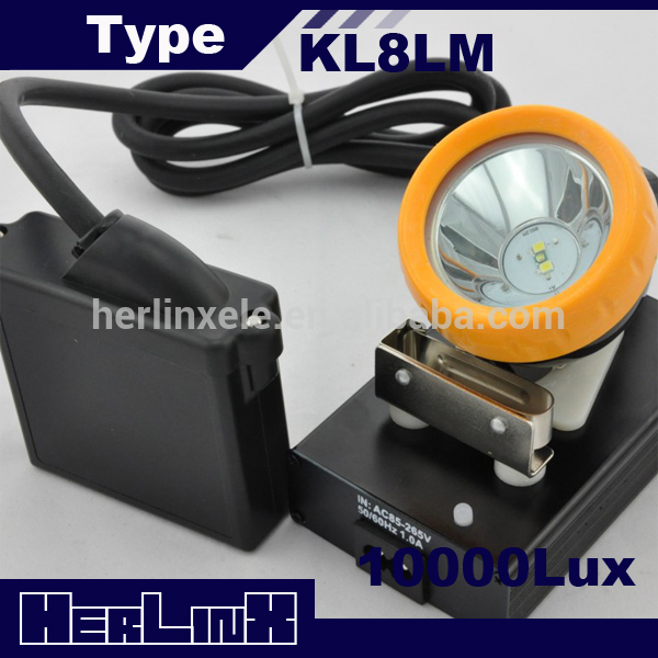 主導鉱夫キャップランプkl8lm8.8ahバッテリー付き-LEDヘッドライト問屋・仕入れ・卸・卸売り
