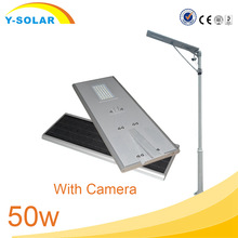 Y-SOLAR SL-50W-CSソーラーセキュリティホームled街路灯オールインワン18ボルトでカメラ-ガーデンライト問屋・仕入れ・卸・卸売り