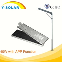 Y-SOLAR ce、rohs 40ワットソーラーled屋外壁街路樋ライト提案用70ソーラーパネル-ガーデンライト問屋・仕入れ・卸・卸売り